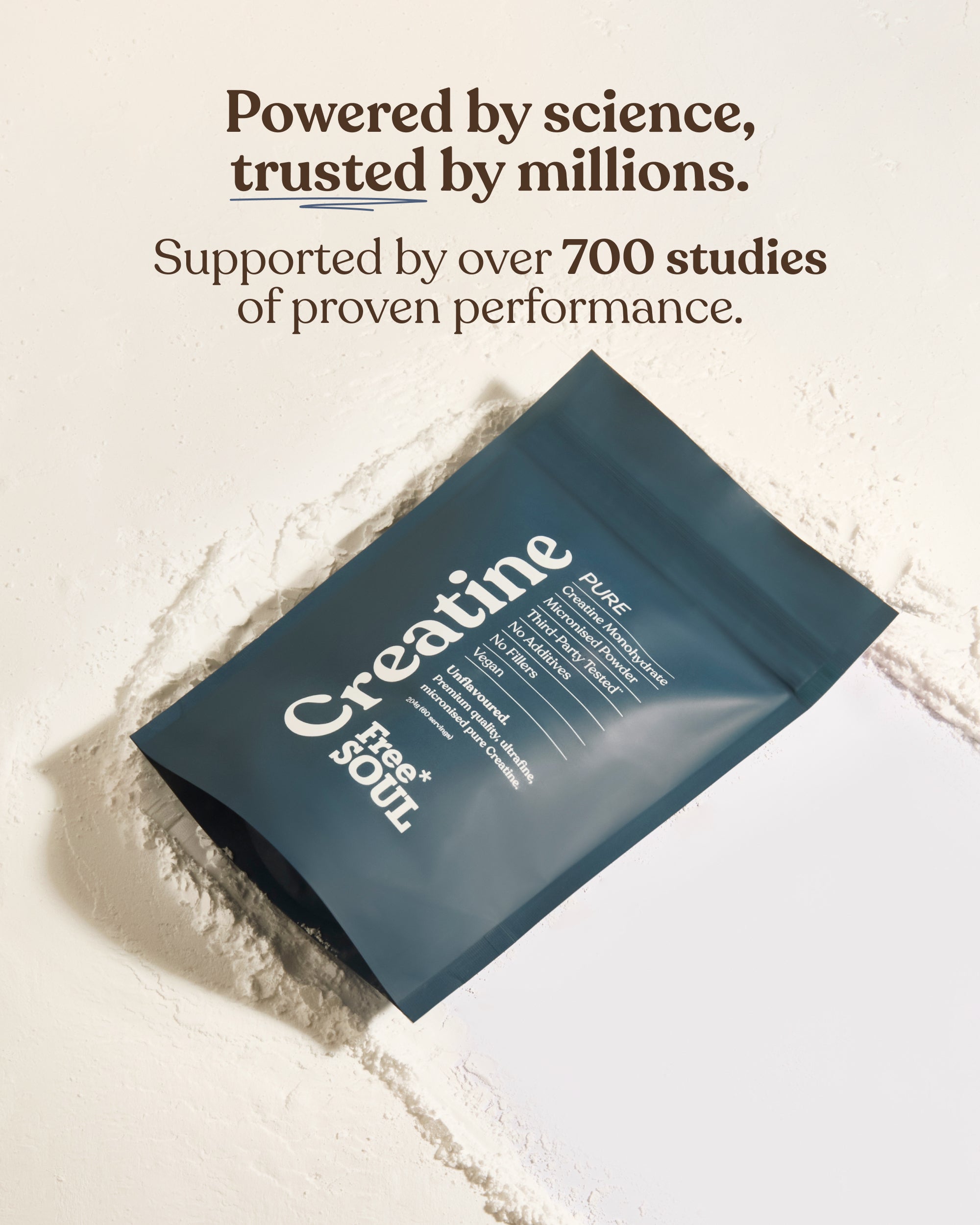 Pure Creatine: Monohydrate Powder